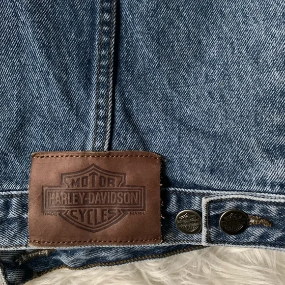 Vintage 1990’s Women’s Harley Davidson Vest - Picture 4 of 8